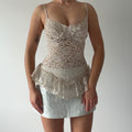 Petra Fashions Lace Corset Top | S