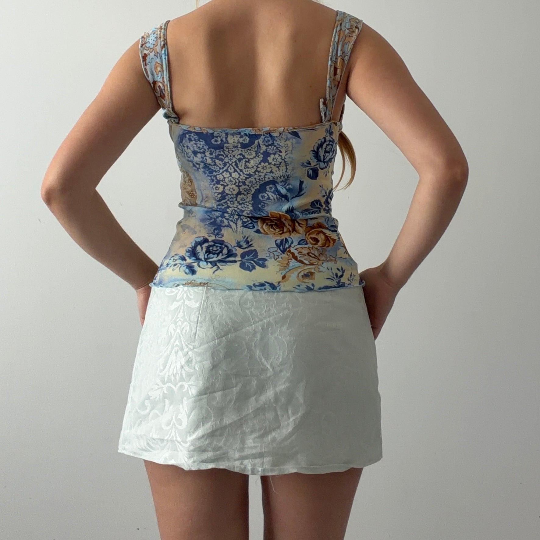 Paul Brial Floral Babydoll Cami | S