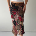 Jessica Rose Midi Skirt | L
