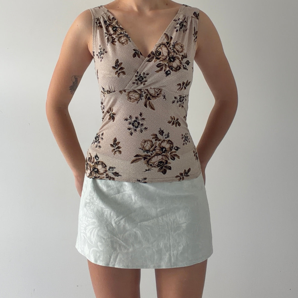 Nine West Babydoll Cami | 6-8