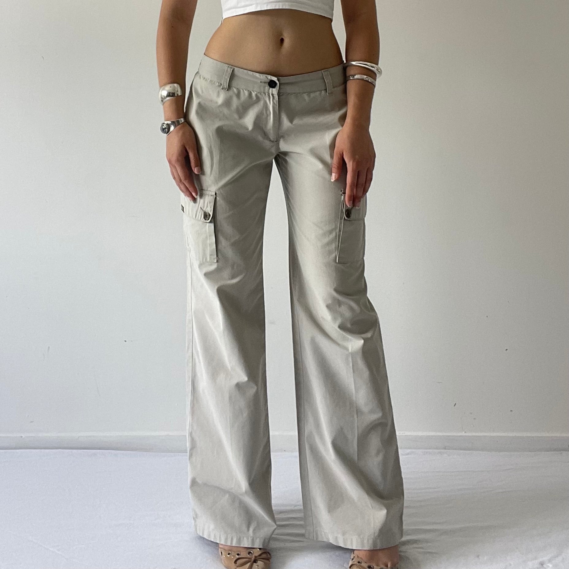 Jealous Wide Leg Cargo Pants |8-10