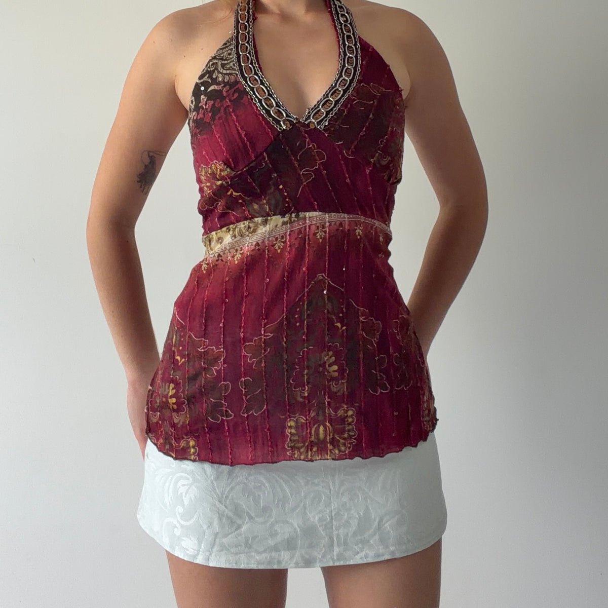 Tendance Paris Halter Top | S-M