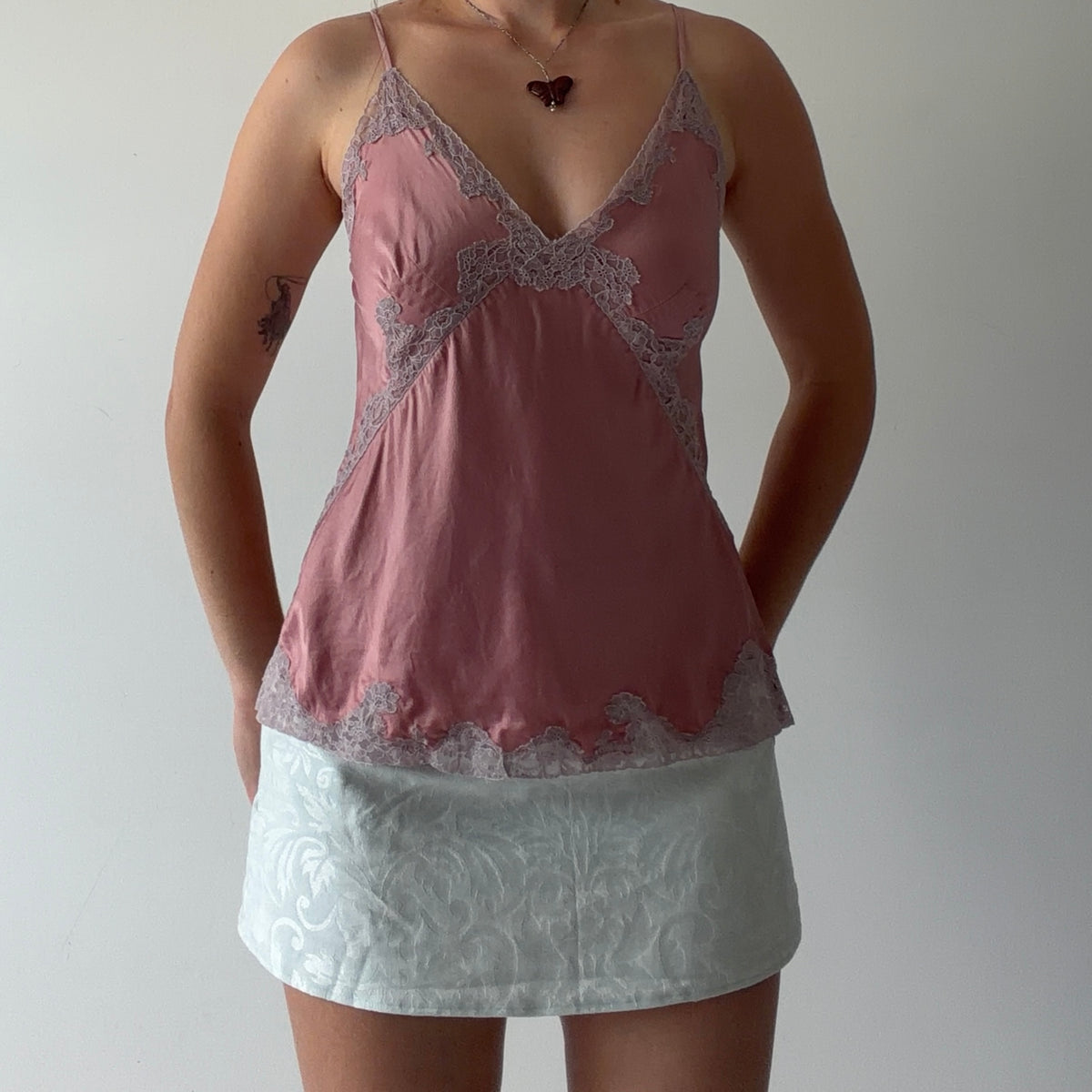 Leigh Bantivoglio Silk Cami Top | M-L