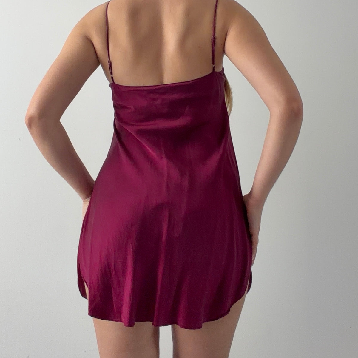 Victoria's Secret Gold Label Silk Slip | S