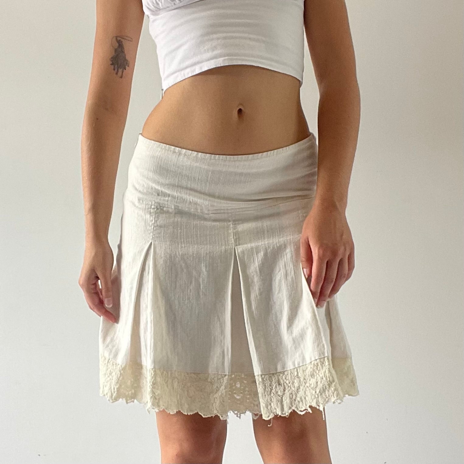 Lace Midi Skirt | Made in Thailand | 6-10