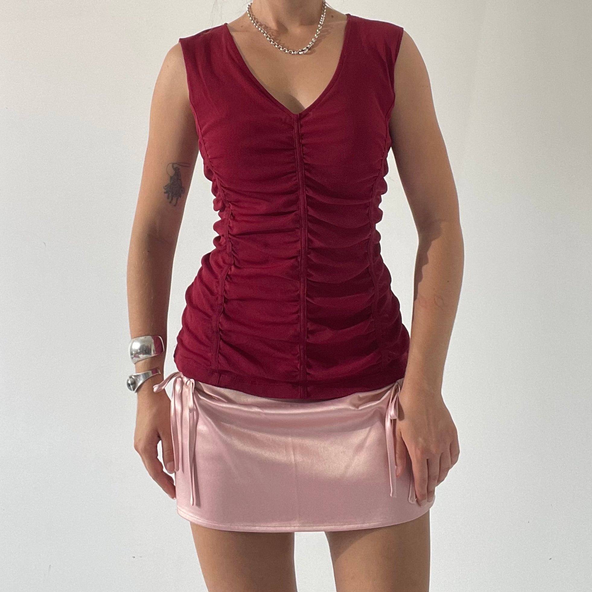 Max Ruched Tank Top | 8-10