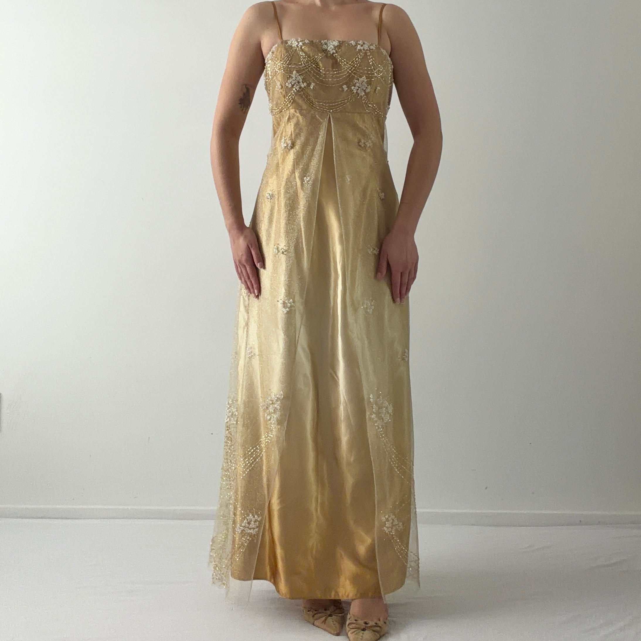 Jovani Beaded Maxi Dress | 12-14