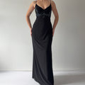 Blondie Nites Beaded Maxi Dress | L