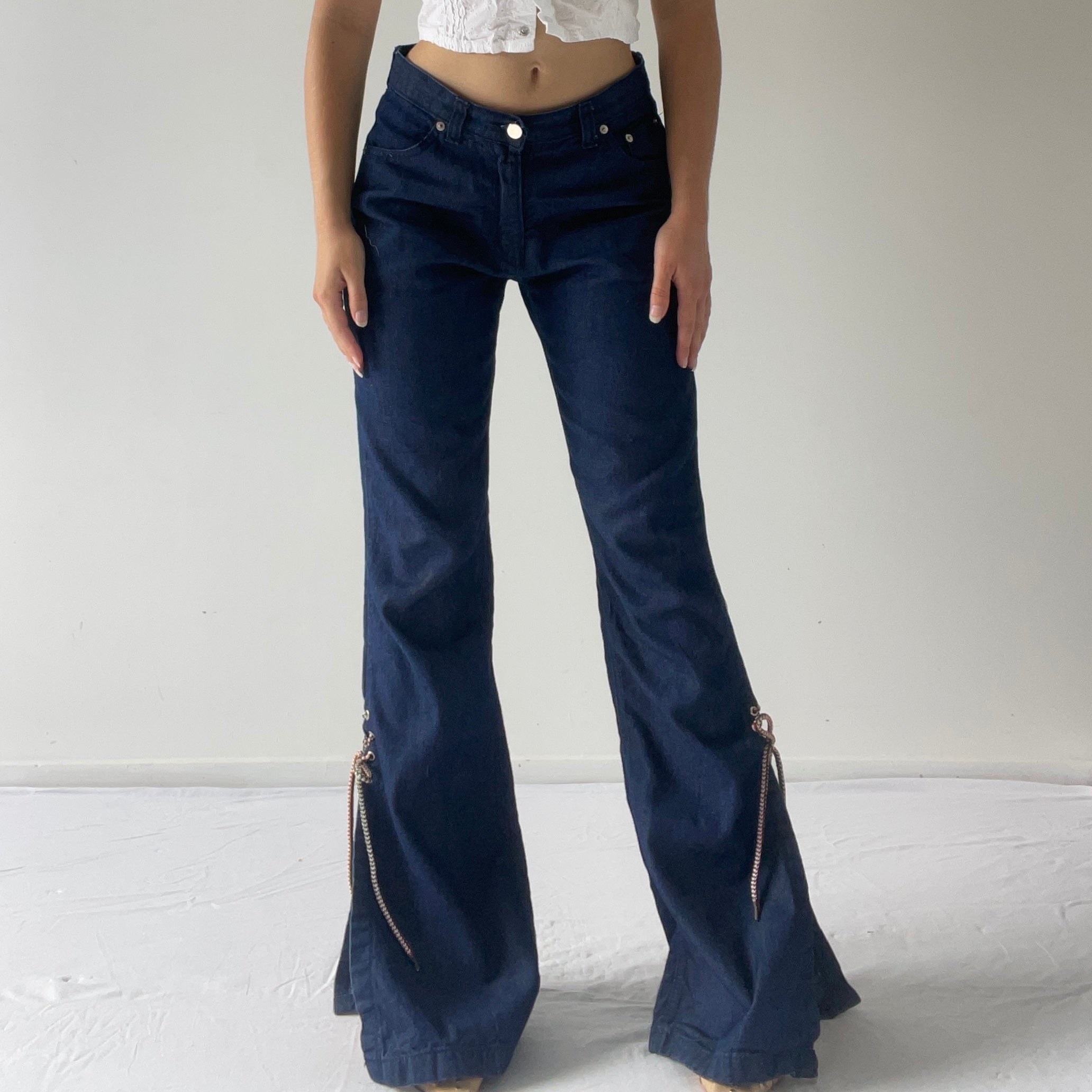Lee Flare Denim Jeans | Made in Fiji | M