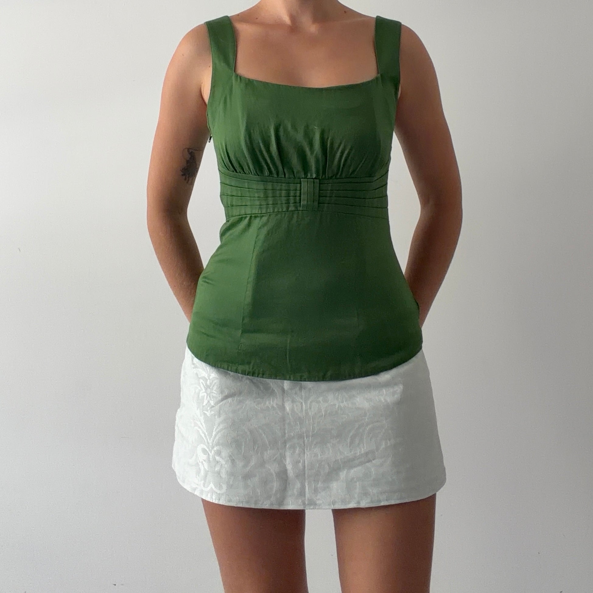 Coast Babydoll Corset Top | 6-8