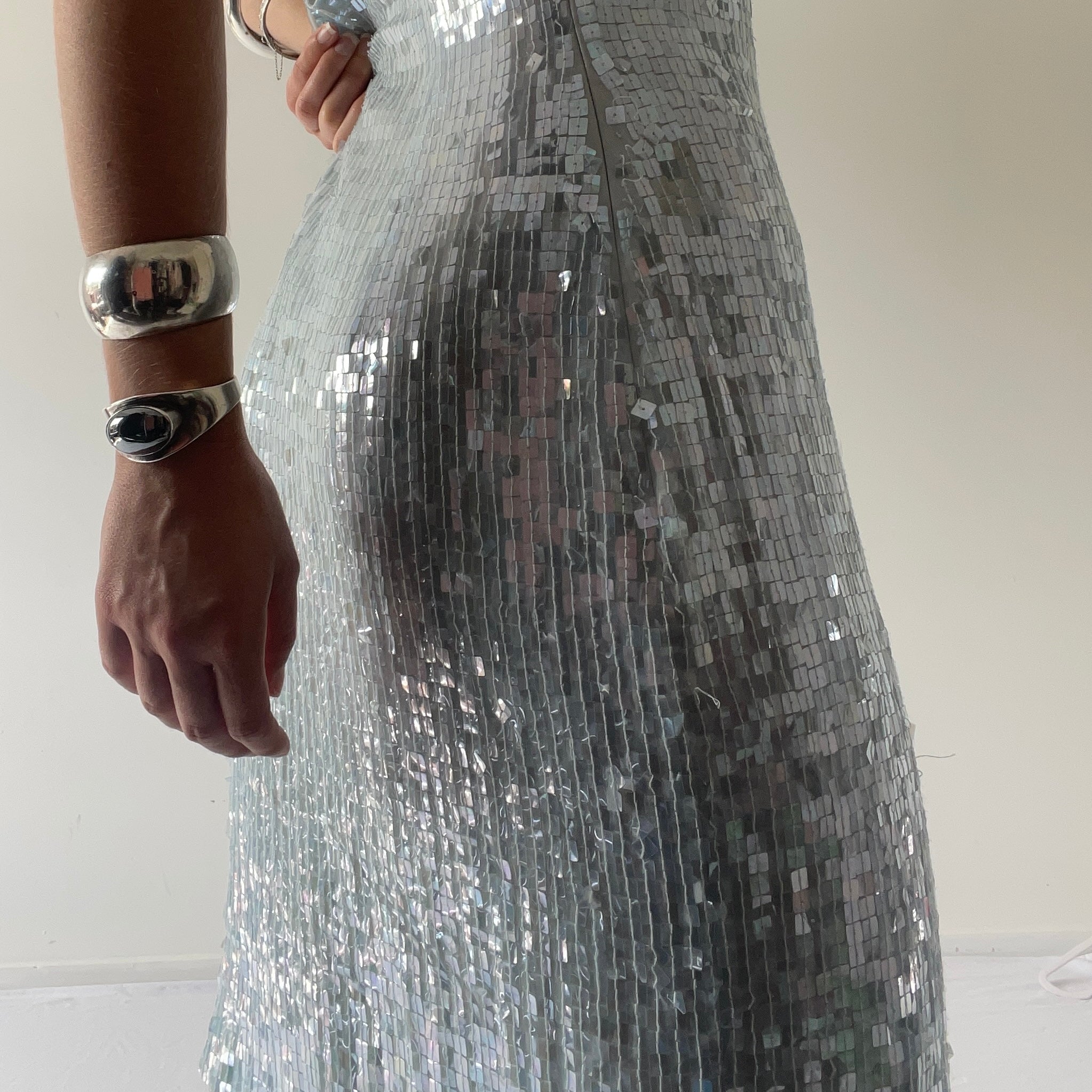 Next Sequin Midi Dress | 10-12