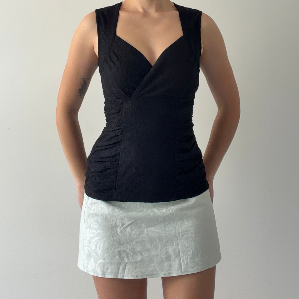 Rampage Lace Cami Top | S