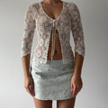 Oasis Sequin Crochet Top | 6-8