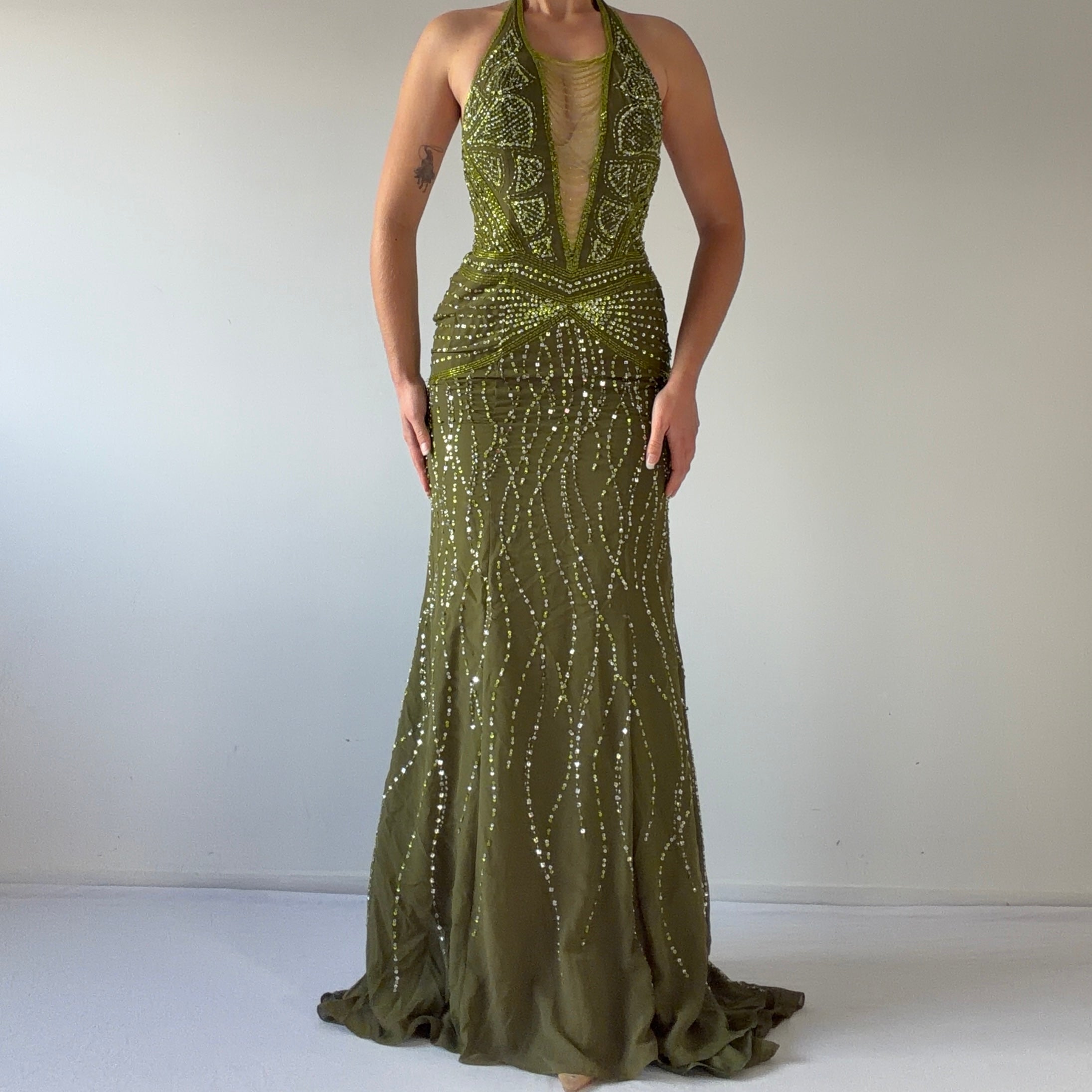 Riva Design Beaded Dress | XS