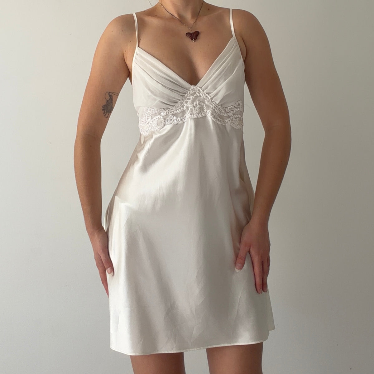 Secret Treasures Satin Slip Dress | L-XL