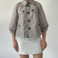 Topshop Babydoll Peacoat | 8-10