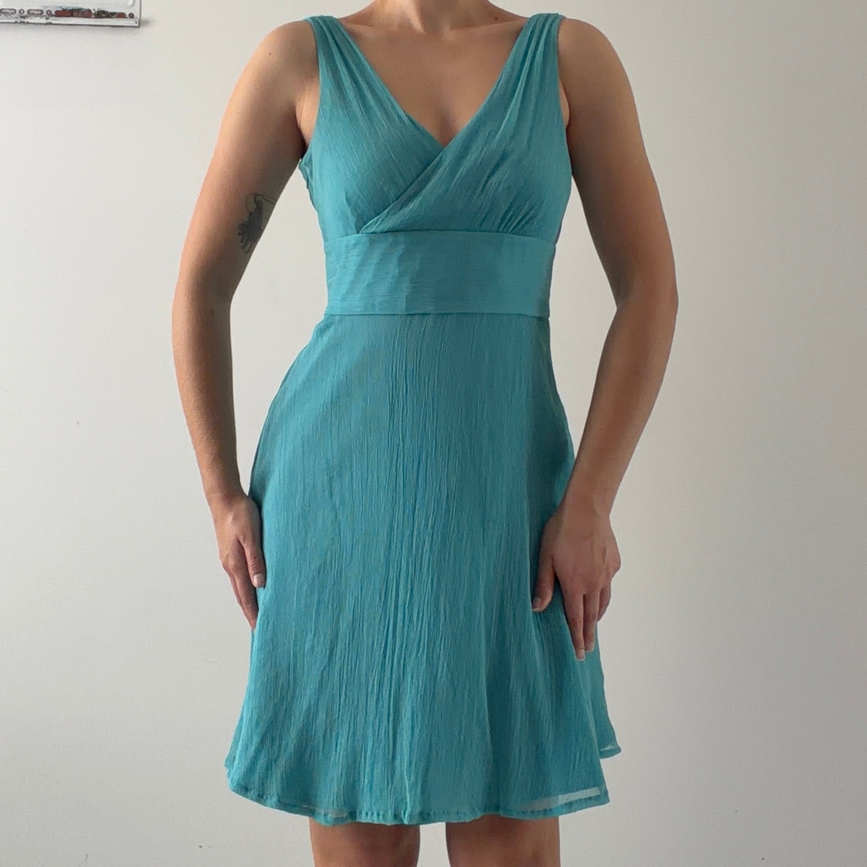 J Crew Silk Mini Dress | S