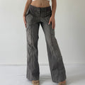 Low Rise Cargo Pants | M