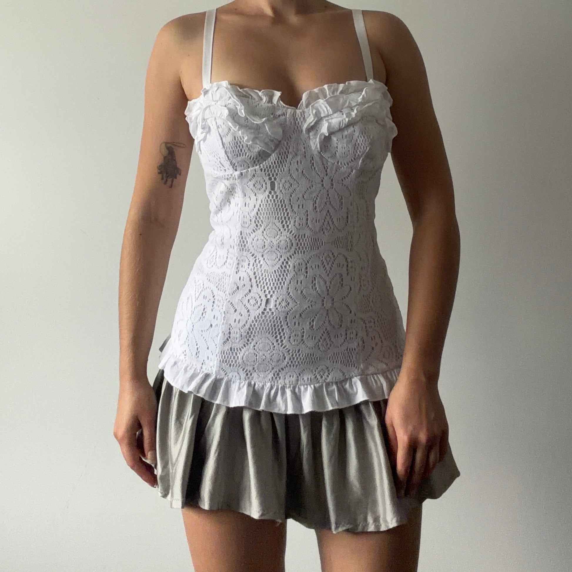 Denny Rose Lace Corset | Made in Italy | M
