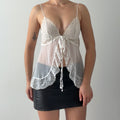 Victoria's Secret Lace Ruffle Babydoll | S