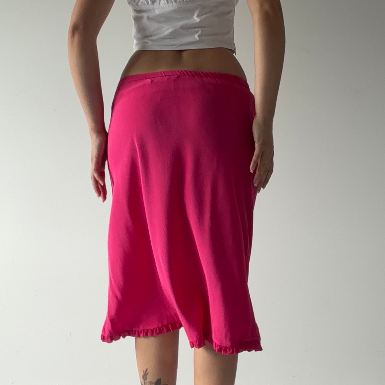 Boden Silk Midi Skirt | 6-12