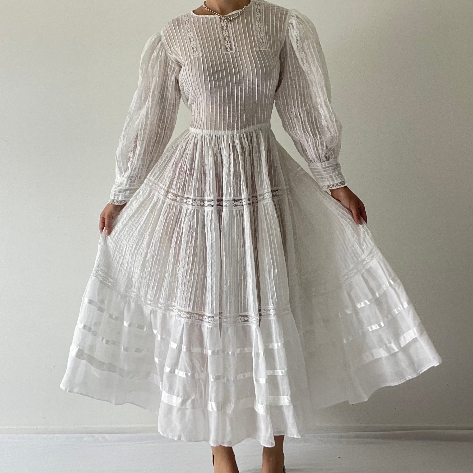 Salma Prairie Dress | Made in Mexico | 6-12