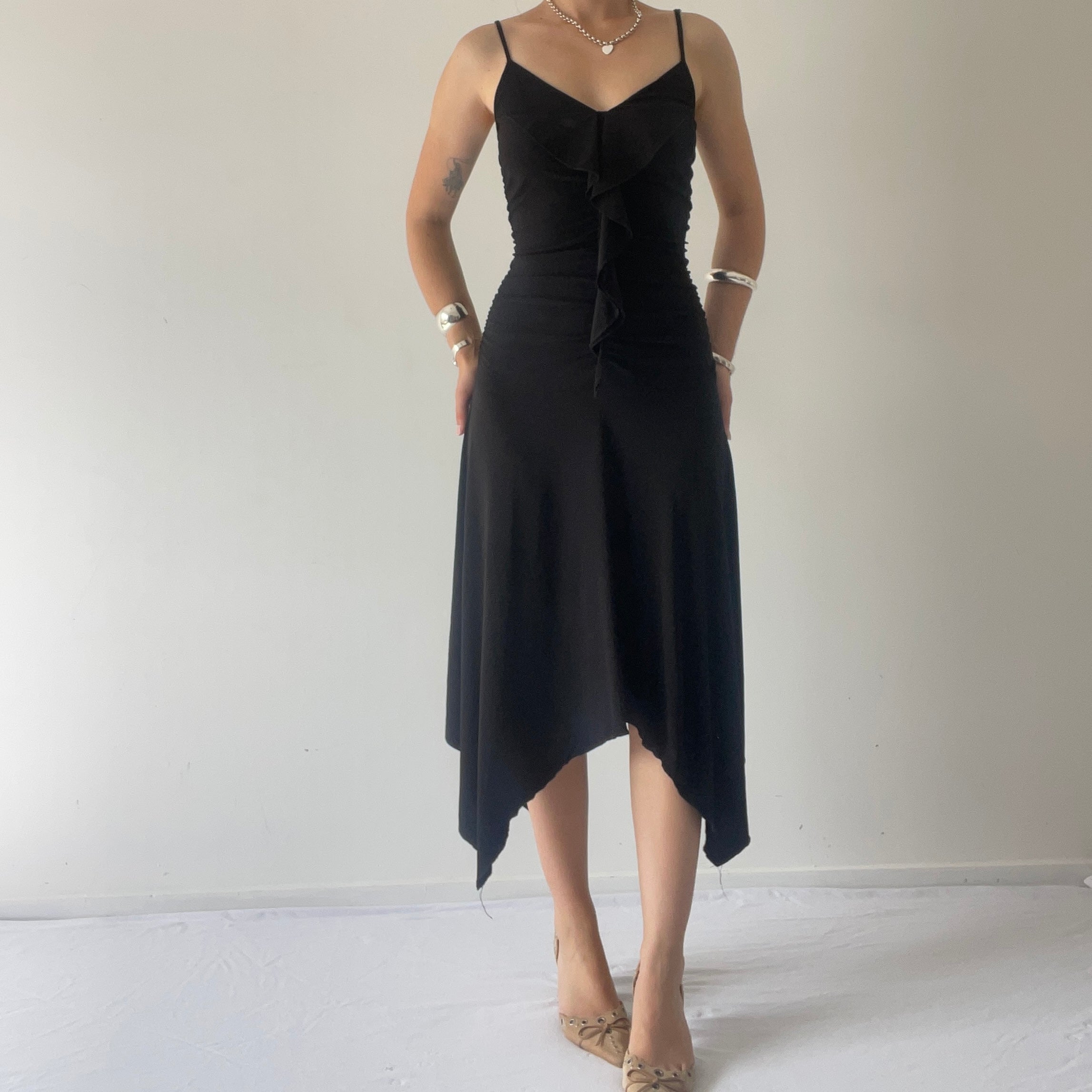 Red Ant Ruched Midi Dress | 8-10