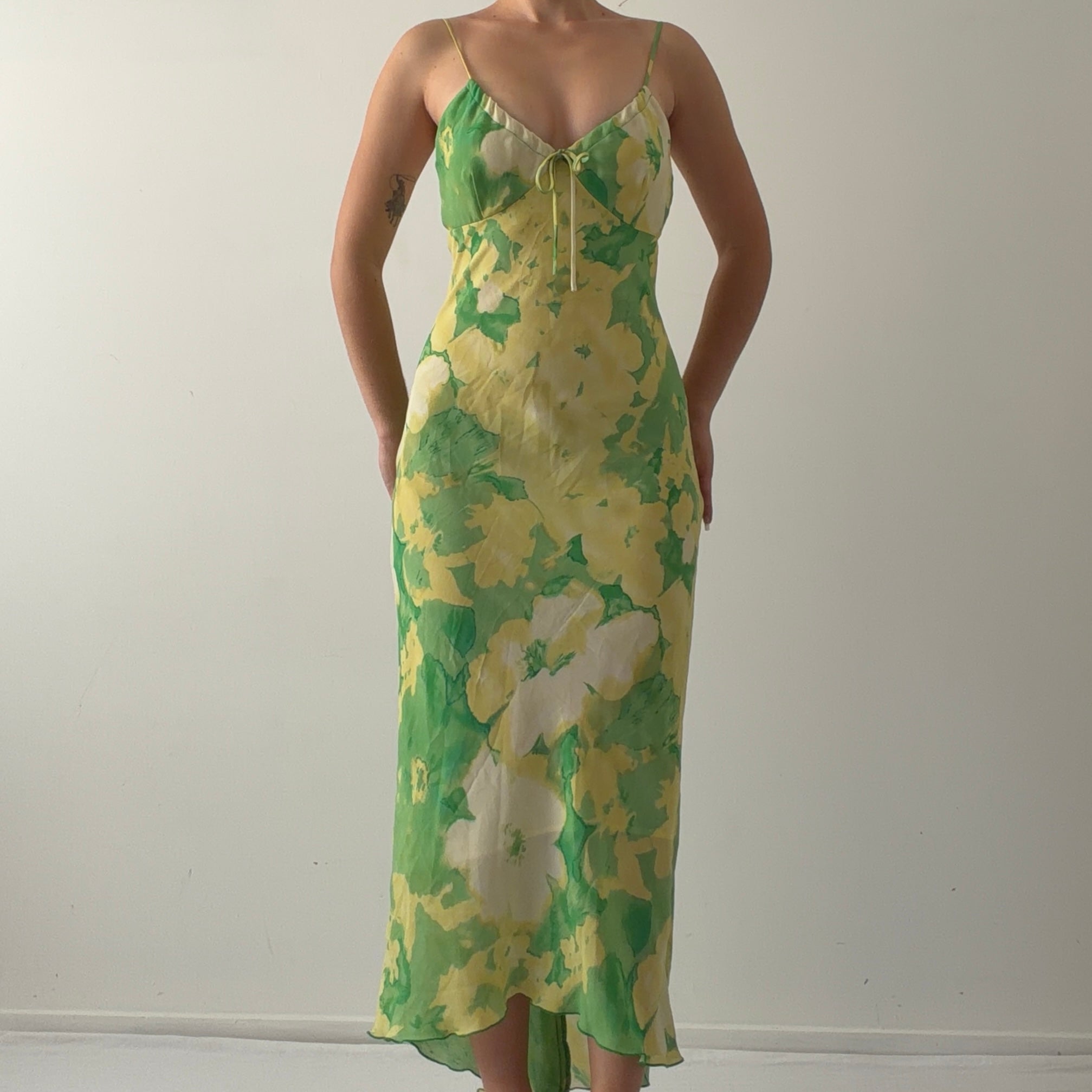 Charlotte Russe Floral Slip Dress | S