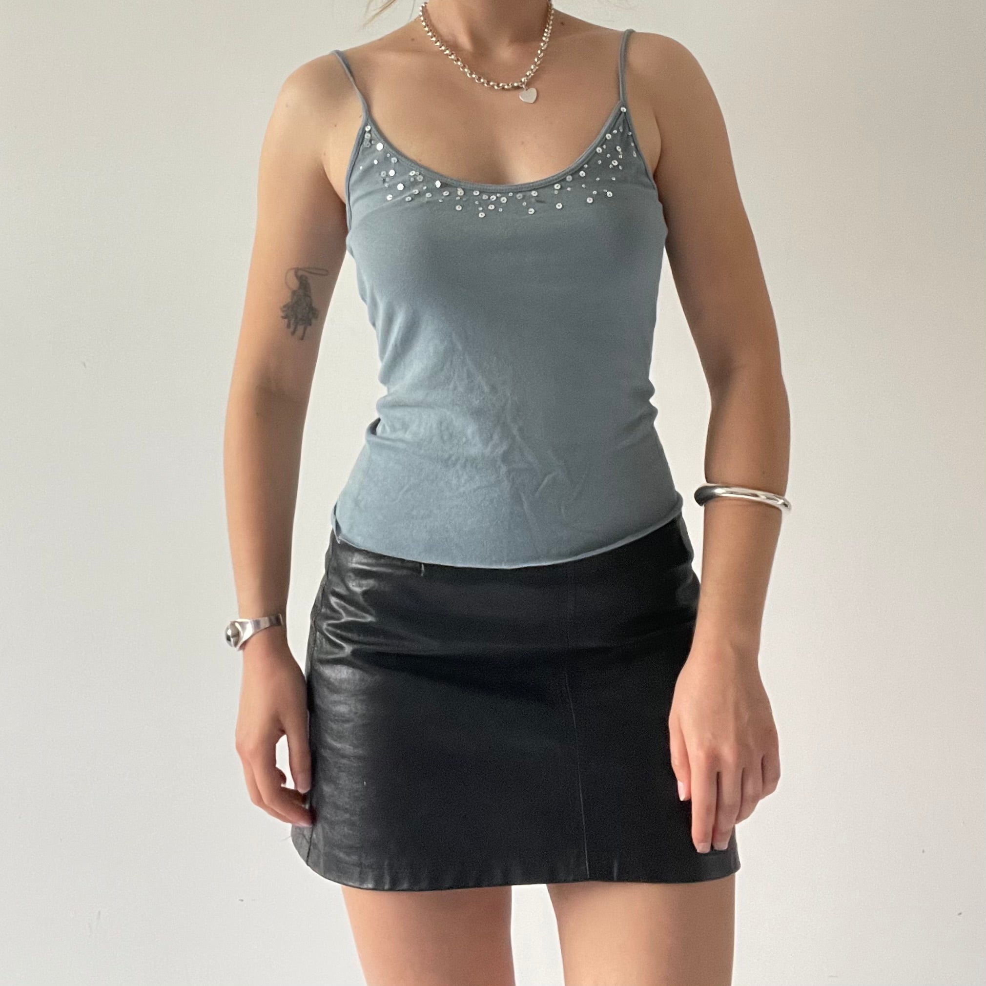 Sequin Cami Tank Top | 8-10