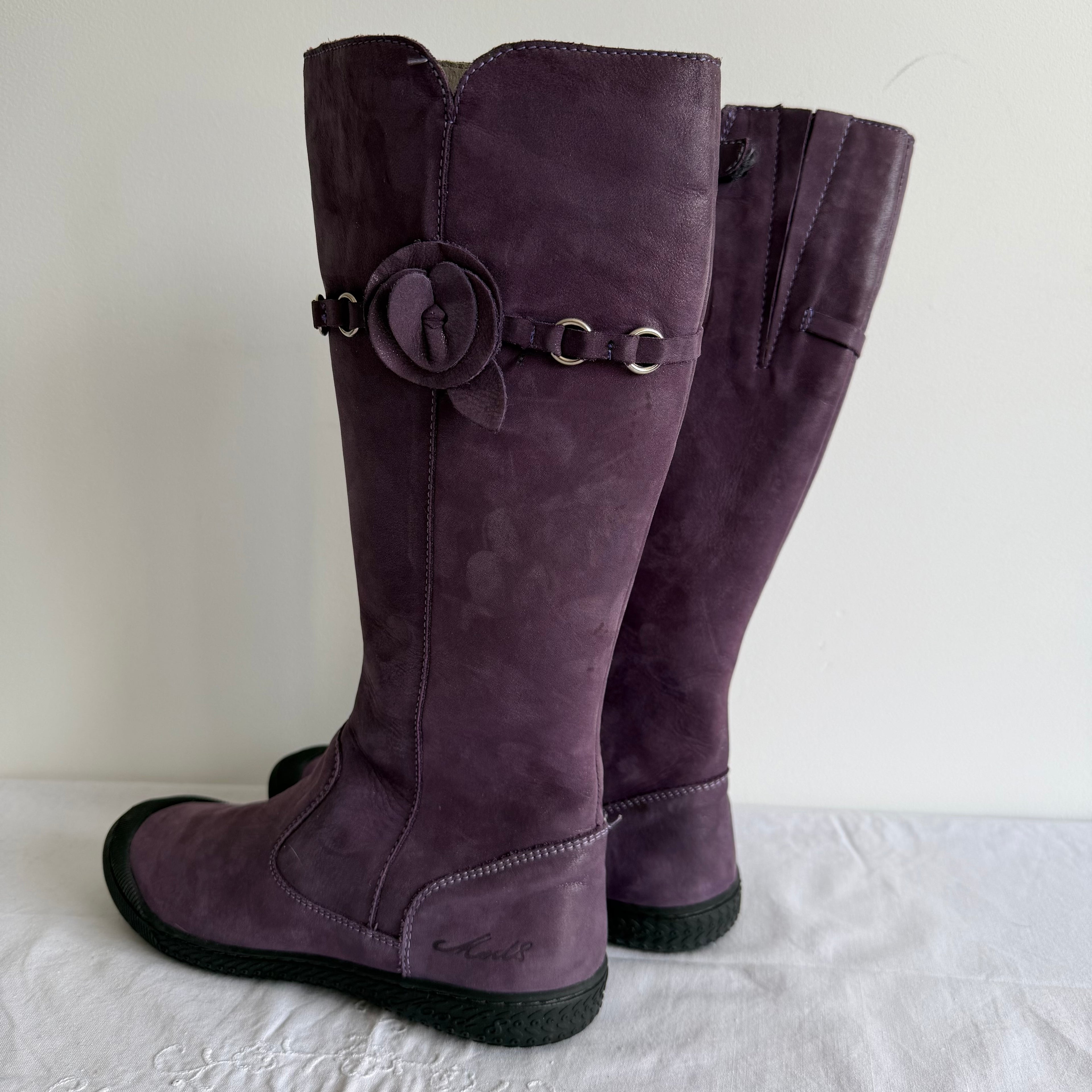 Mod's Purple Leather Boot | EU 36 / US 5 / UK 3