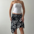 Speechless Floral Handkerchief Midi Skirt | 6-8