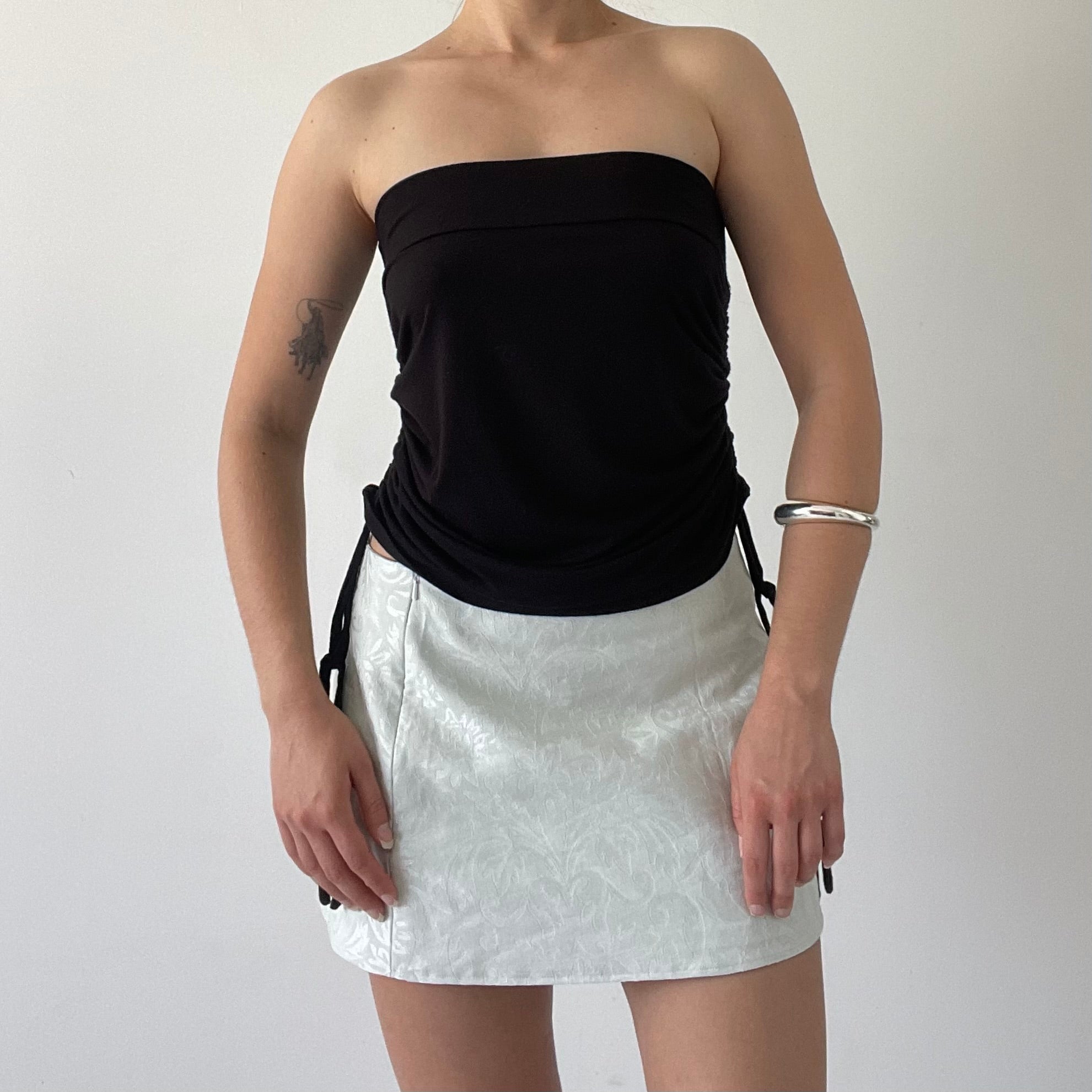 Strapless Ruched Tube Top | 8-10