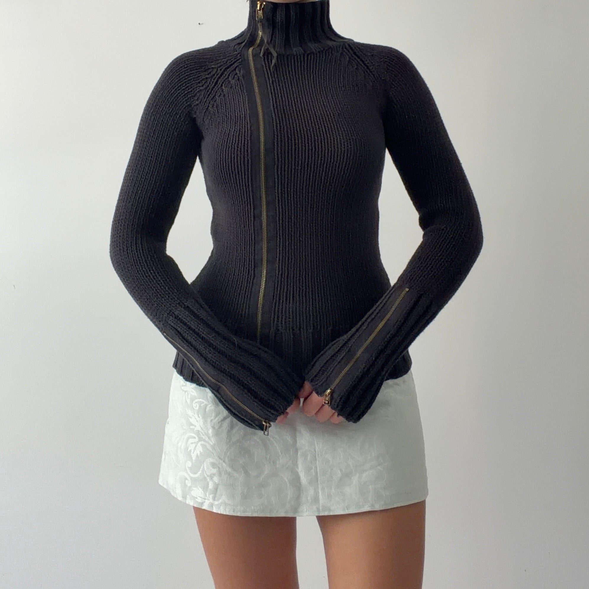 90s Max Asymmetric Double Zip | S