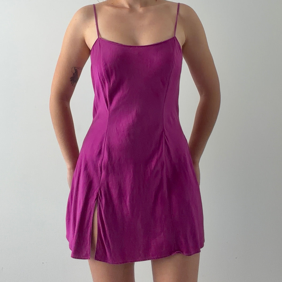 Victoria's Secret Silk Slip Dress | S