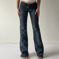 00s Low Rise Bootcut Jeans | S