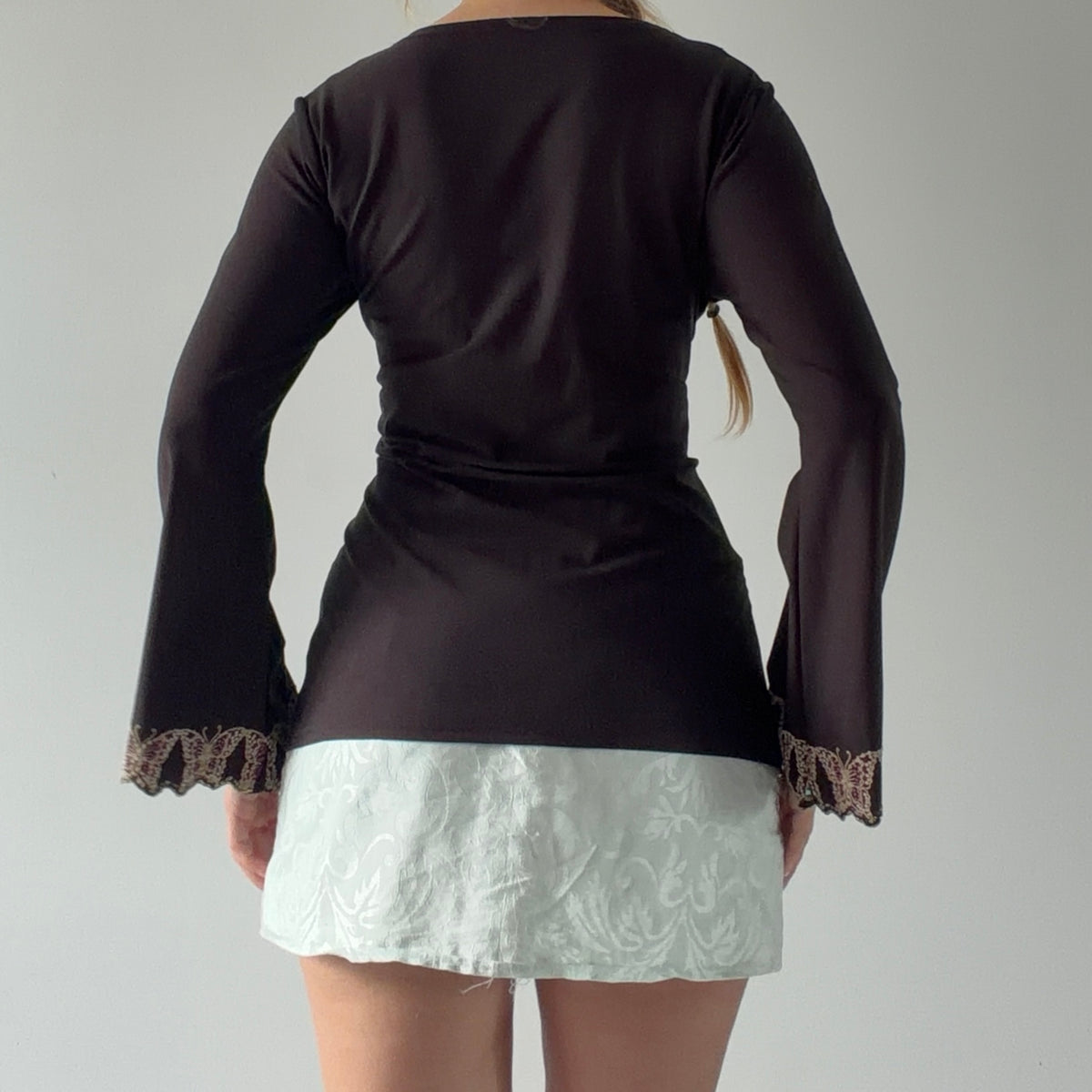 Butterfly Bell Sleeve Top | 14-16