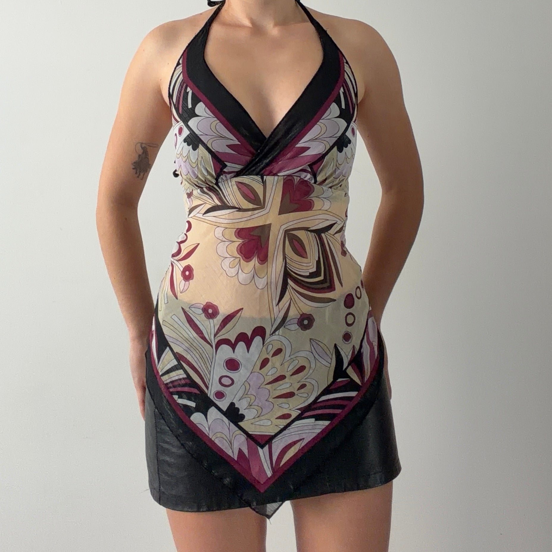Heart & Soul Handkerchief Top | S