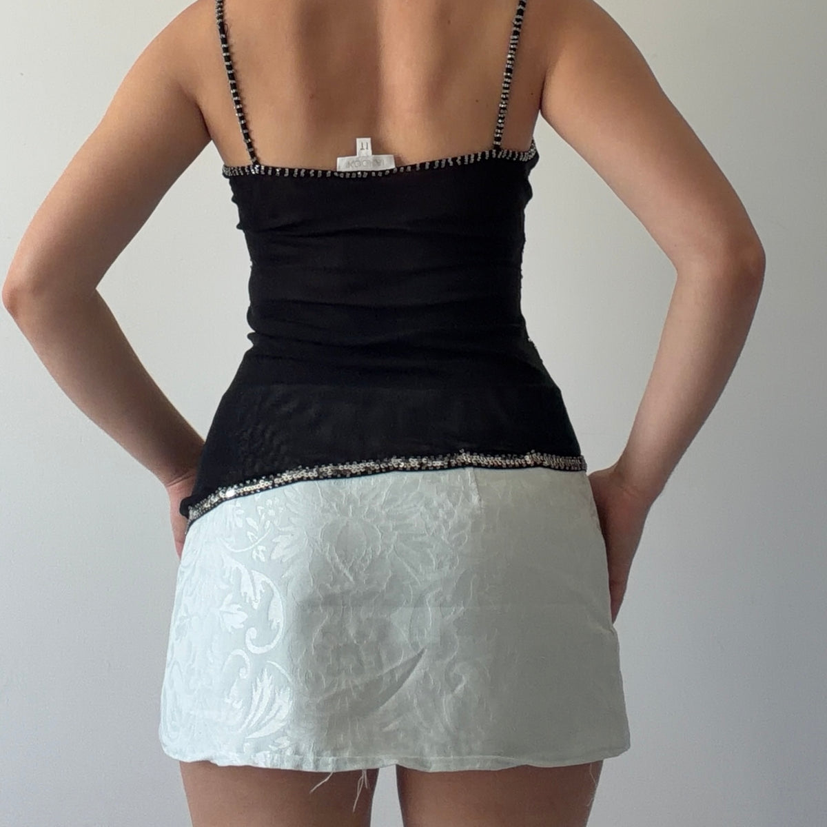 Kookai Beaded Sequin Cami | XS