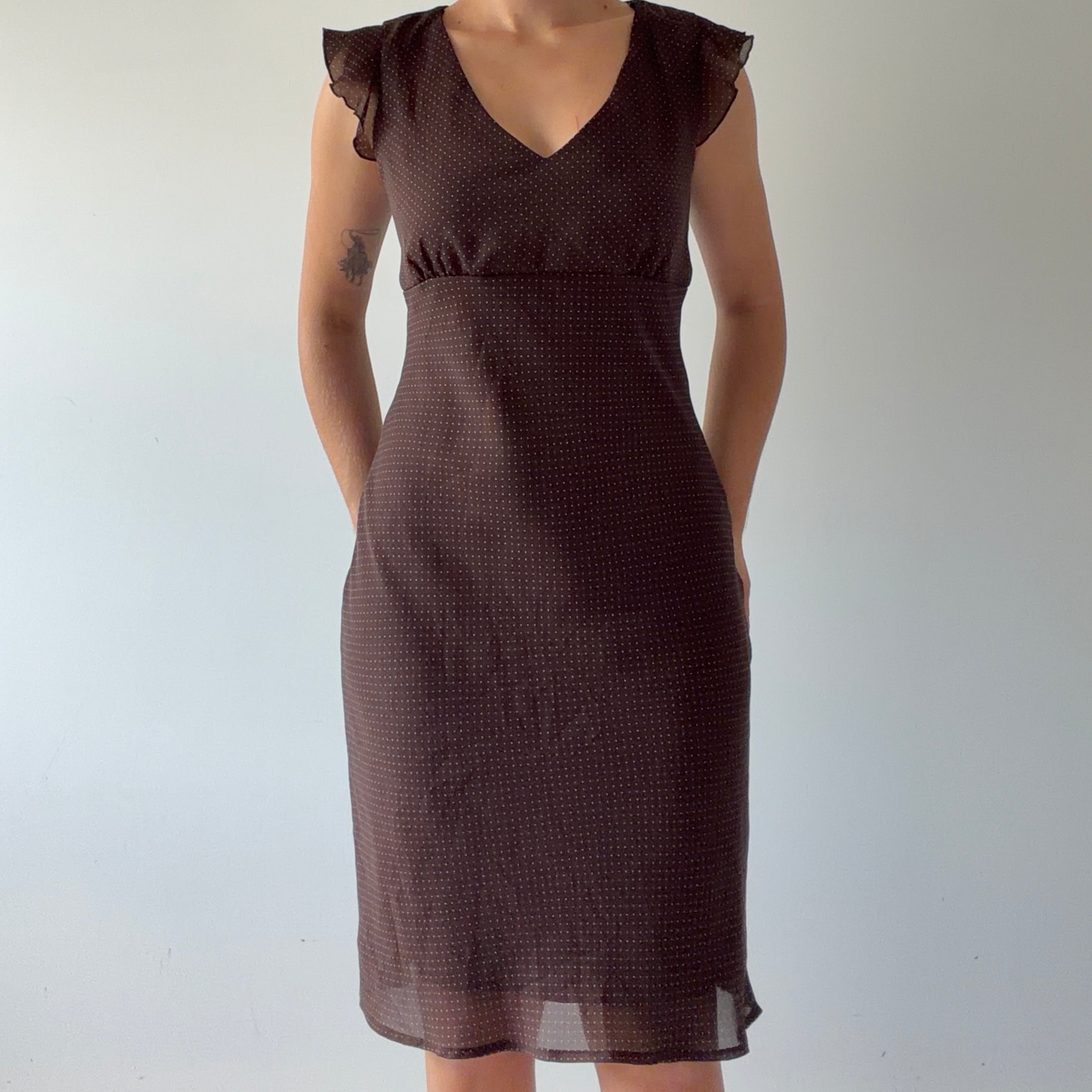 FLP Polka Dot Midi Dress | S