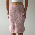 Jigsaw Plaid Midi Skirt | 6-8