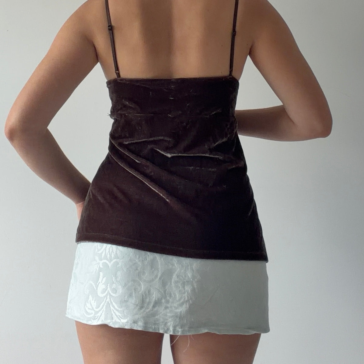 No Boundaries Velvet Cami Top | XL