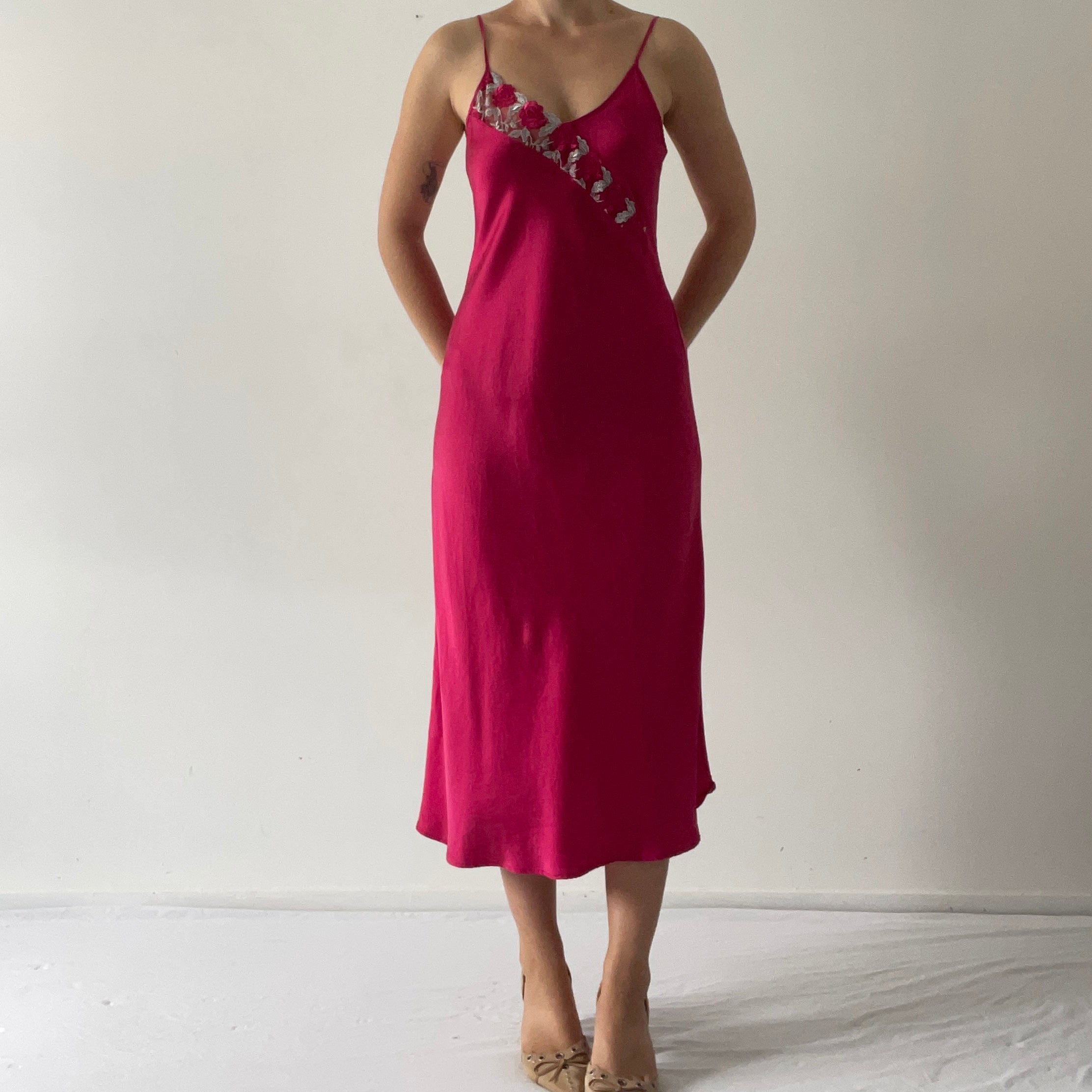Silk Slip Dress | 10-12