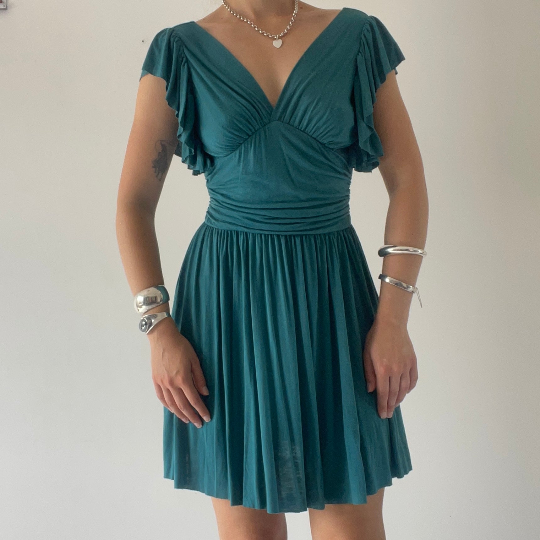 Sisco Midi Ruffle Dress | 6-8