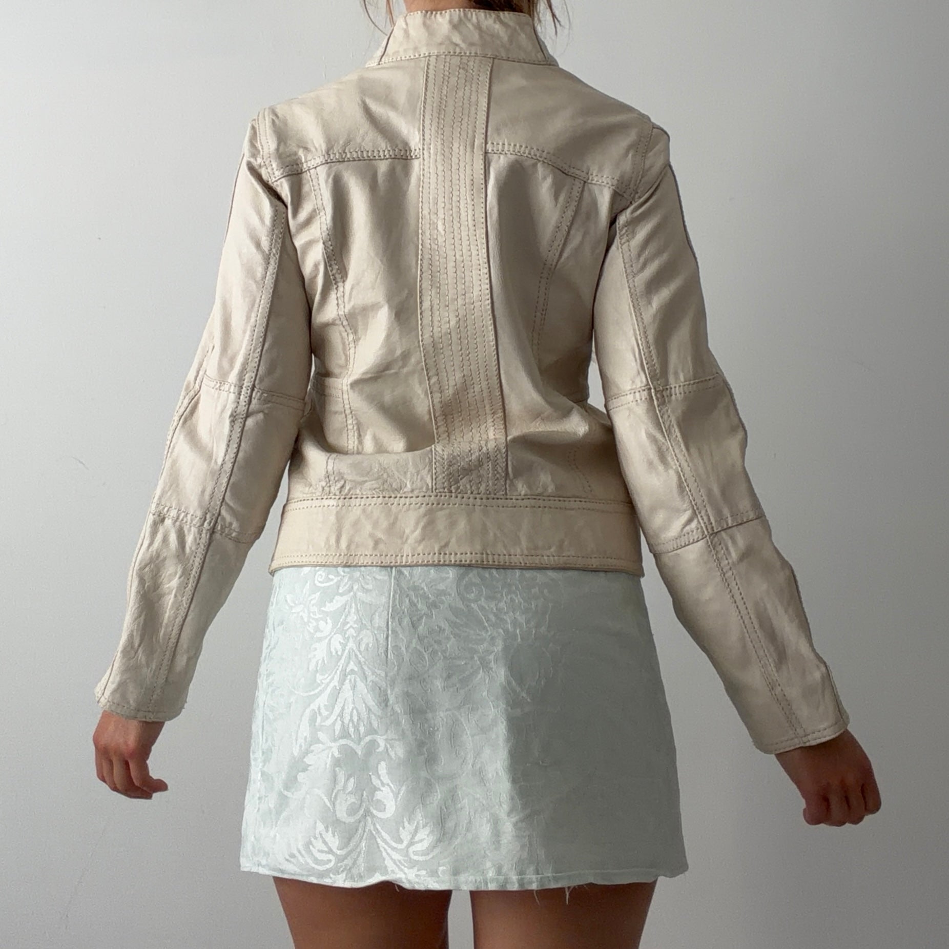 Siricco Leather Moto Jacket | XS