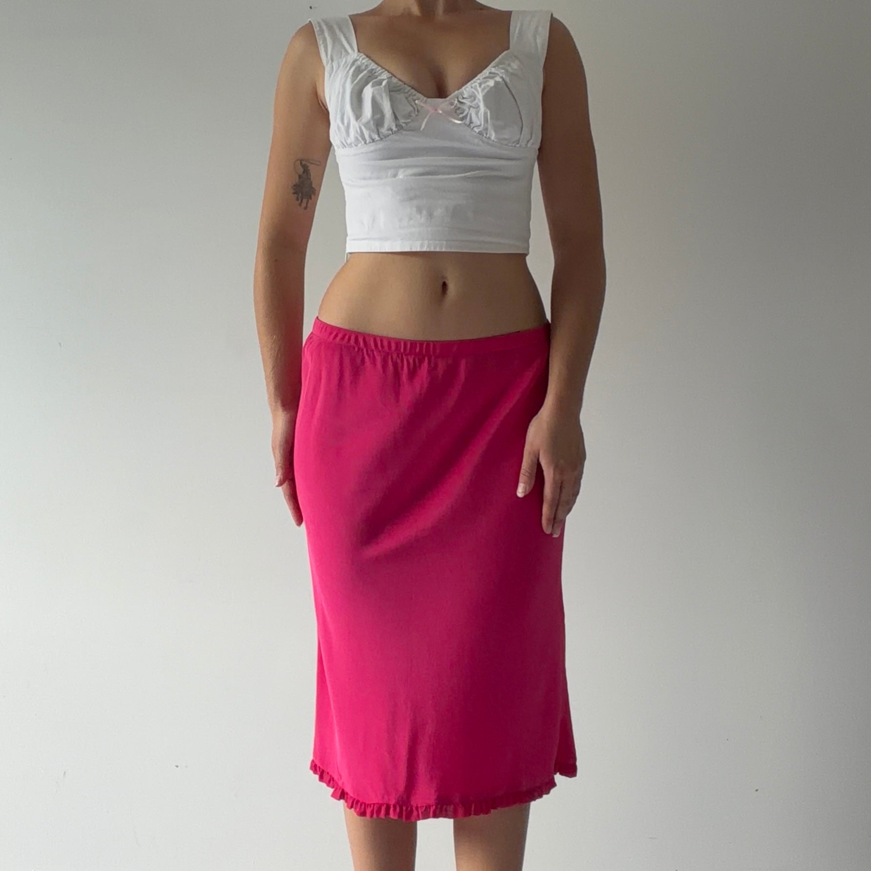 Boden Silk Midi Skirt | 6-12