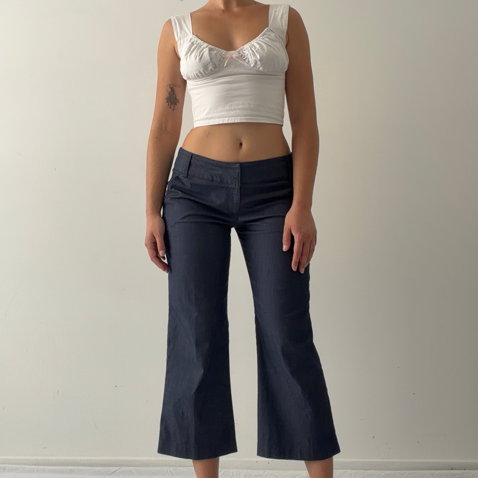 90s Max Low Rise Capris | 8-10