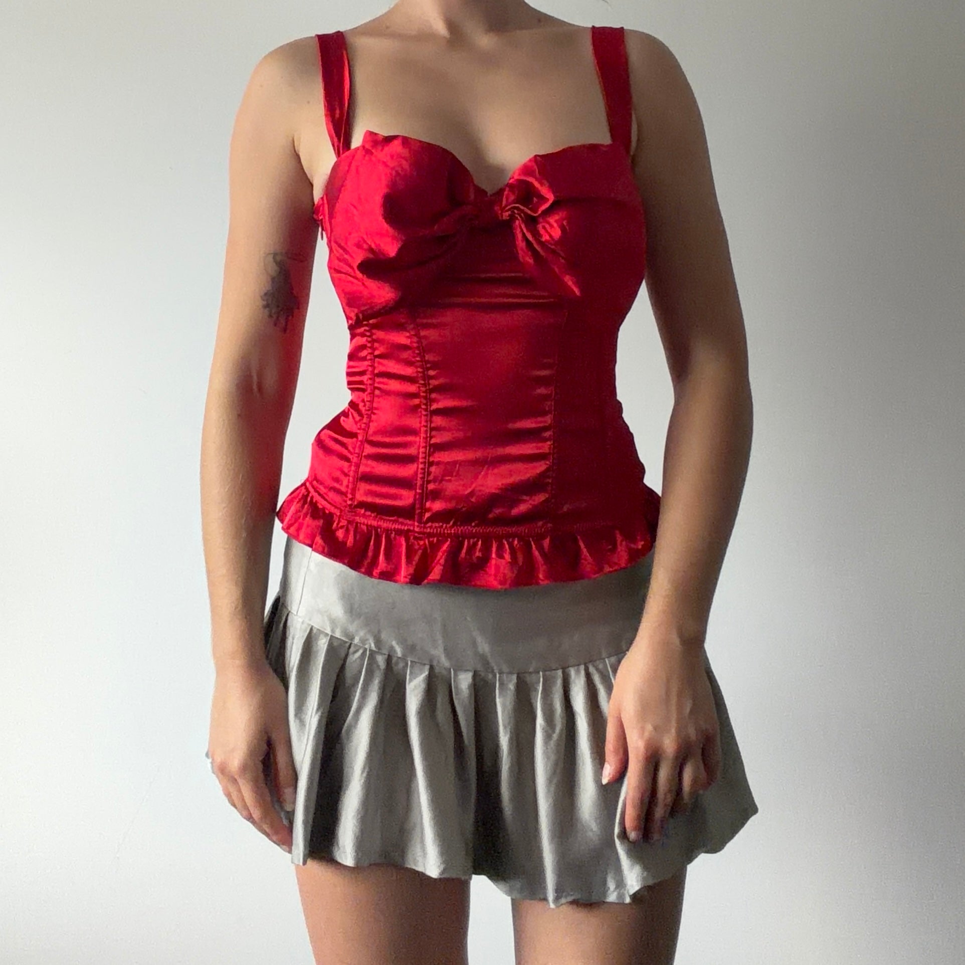 No Excuse Satin Bow Corset | 6-8 C