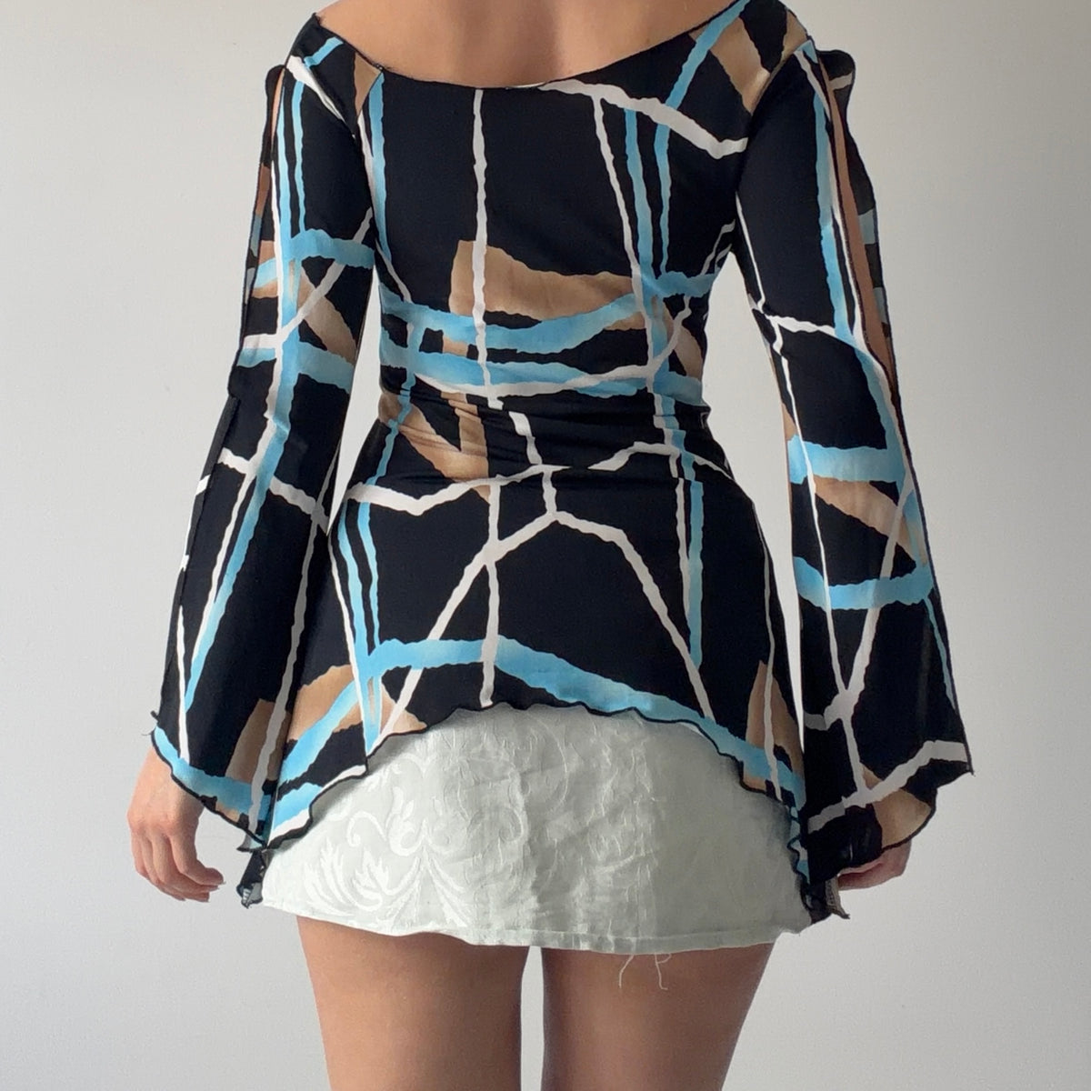 Rave Bell Sleeve Top | L