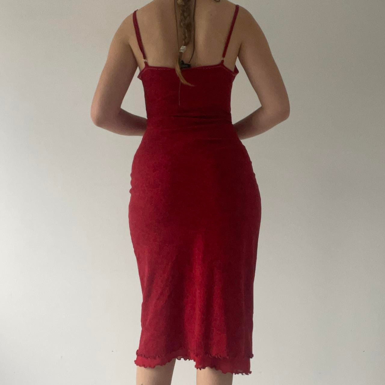 Kookai Floral Bodycon Midi Dress | 6-8