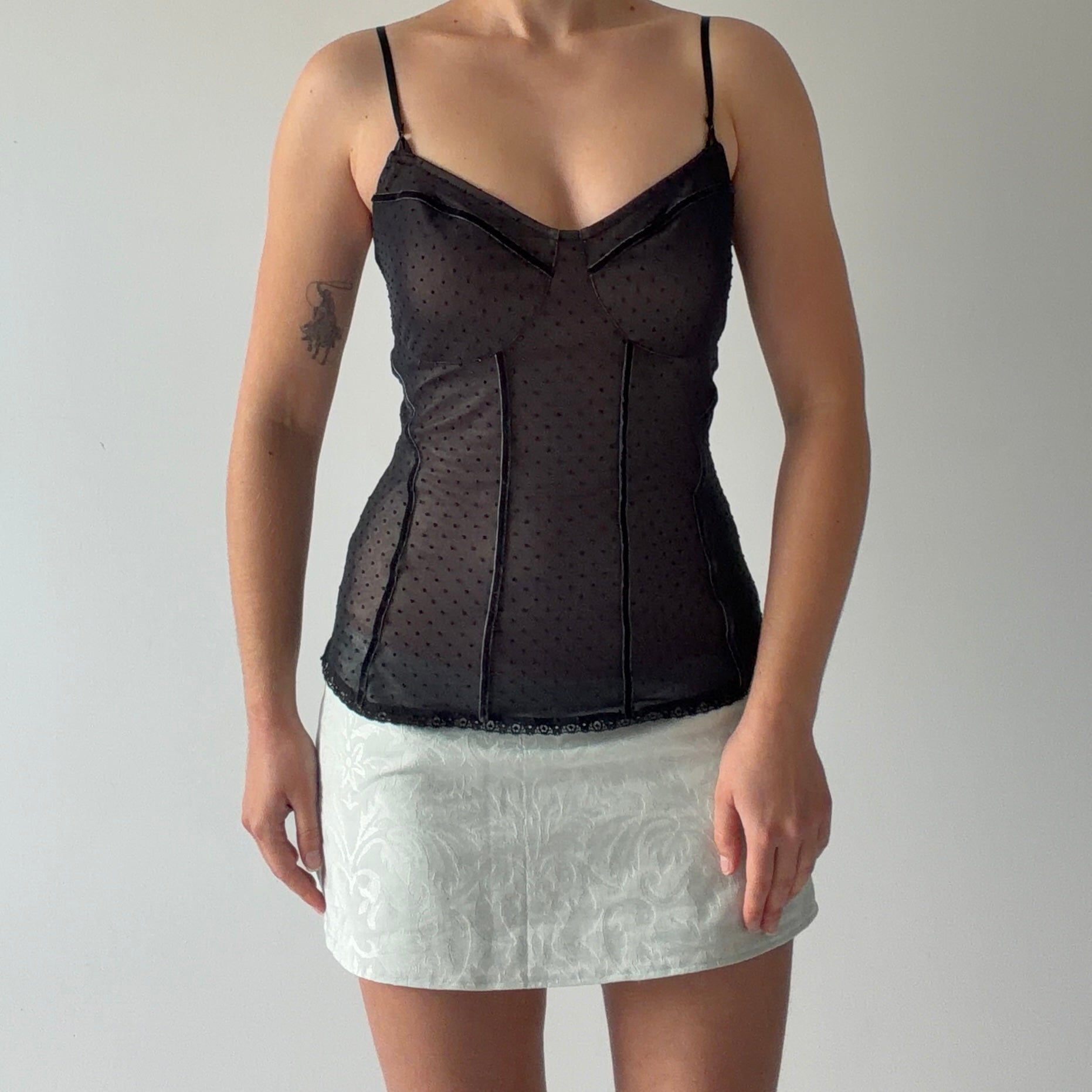 Express Polka Dot Cami Top | M